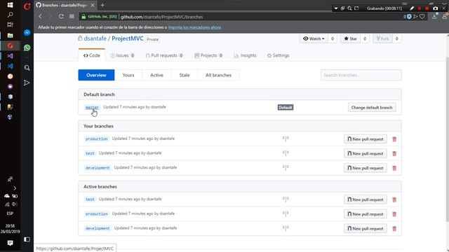 ASP.NET MVC - Agregando el proyecto a Github como repositorio de código unico смотреть онлайн