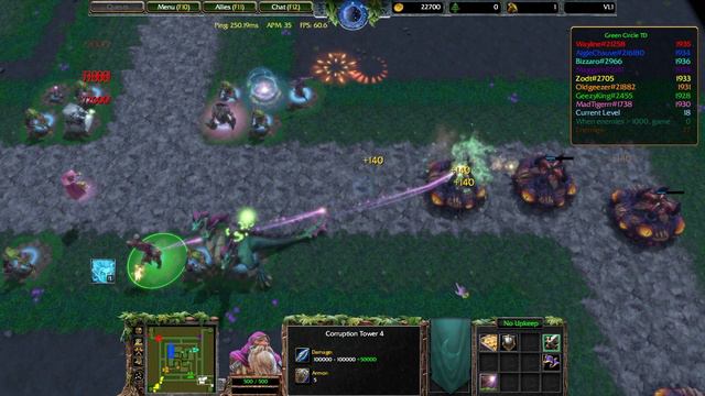 Green Circle TD 2020D | Warcraft 3 Tower Defense смотреть онлайн