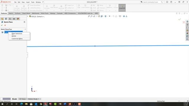 Changing a Sketch Plane смотреть онлайн