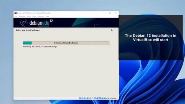 ✔️ How to install Debian 12 on VirtualBox