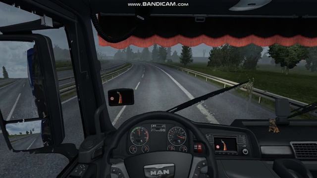 Euro Truck Simulator 2 Multiplayer катаем на новом MAN смотреть онлайн