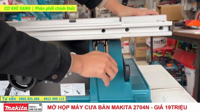MỞ HỘP MÁY CƯA BÀN MAKITA 2704N 19TRIỆU TẠI HÀ NỘI смотреть онлайн