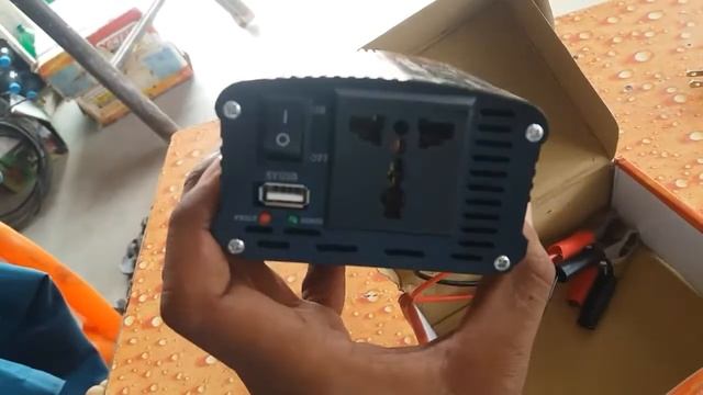 AC TO DC 12V to 220V Inverter 500W смотреть онлайн