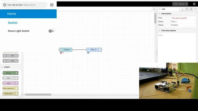 Node-RED on Raspberry Pi for Relay/LED Light Control (IoT) смотреть онлайн