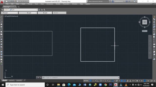 Rectangle Command In Autocad] How to draw Rectangle in Autocad?] Autocad Course for Beginners. смотреть онлайн