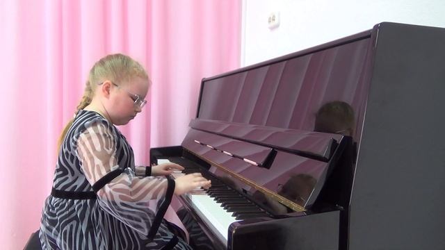 С. Майкапар "В кузнице". Исполняет Алексеенко Маргарита. Концерт для родителей. смотреть онлайн