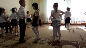 Парный танец в подготовительной группе. Полька "Ты и я" в детском саду.