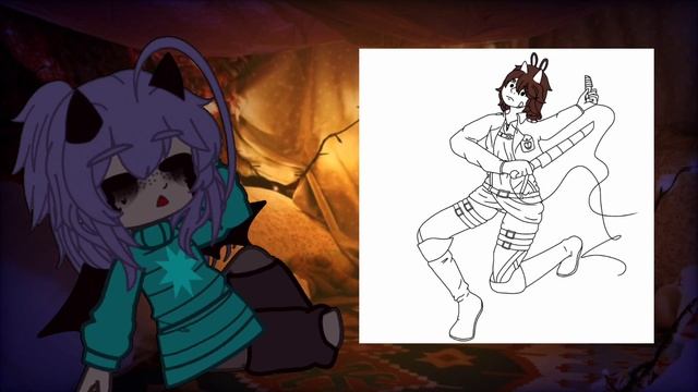 Рисую гачатуберов в их любимых фандомах! Эленика ♡ смотреть онлайн