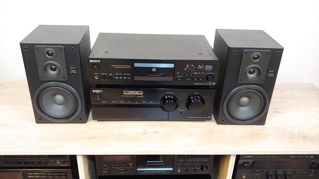 SONY TA-FB920QS & SONY CDP-XB930 + SONY SS-H3500 смотреть онлайн