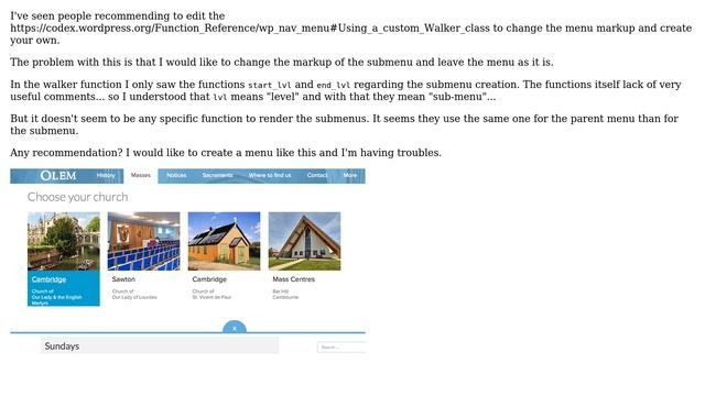 Wordpress: Change submenu markup смотреть онлайн