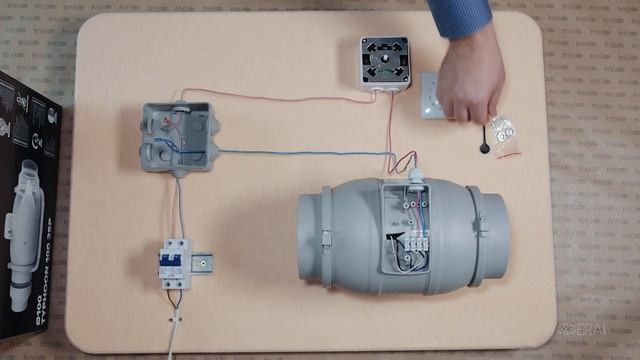 Подключение вентилятора TYPHOON через регулятор скорости