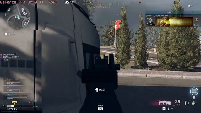 ? NVIDIA GeForce RTX 3050 Ti [Laptop, 75W] - Call of Duty: Warzone gameplay benchmarks (1080p) смотреть онлайн