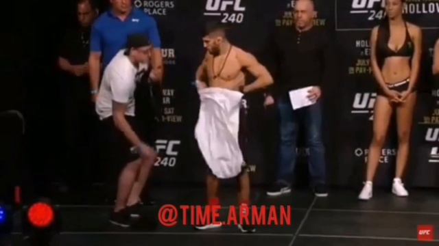 АРМАН ЦАРУКЯН — ВЗВЕШИВАНИЕ | #UFC240 смотреть онлайн