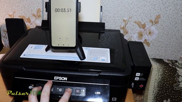 How to RESET Epson Printer after ink REFILL | Epson L355 смотреть онлайн