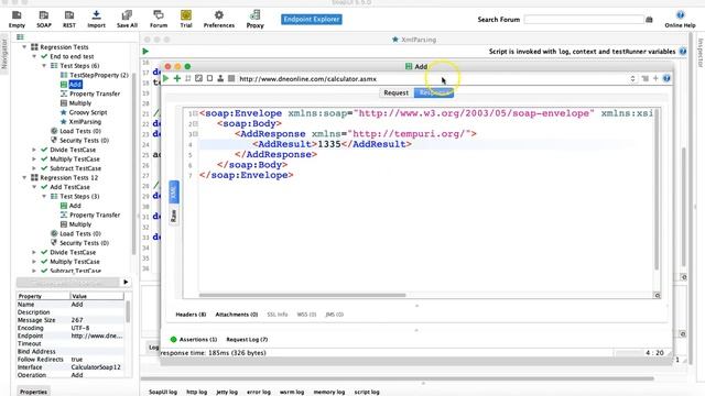 SoapUI Tutorial #11 - Verify XML Response using Groovy | SoapUI Assert смотреть онлайн