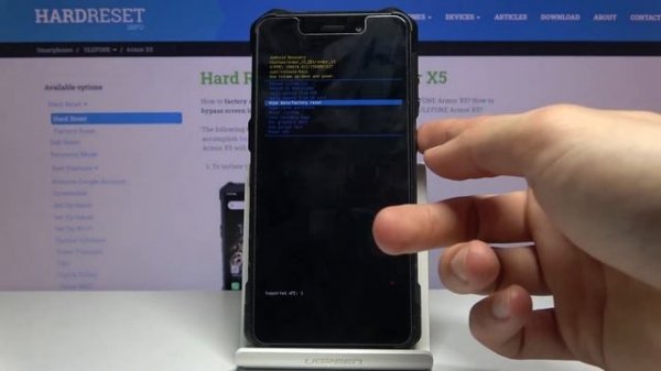 Hard Reset ULEFONE Armor X5– Factory Reset / Wipe Data by Recovery Mod