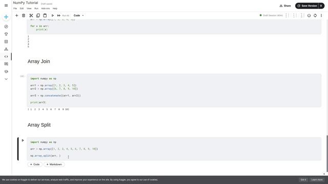 NumPy Tutorial #10: Array Split смотреть онлайн