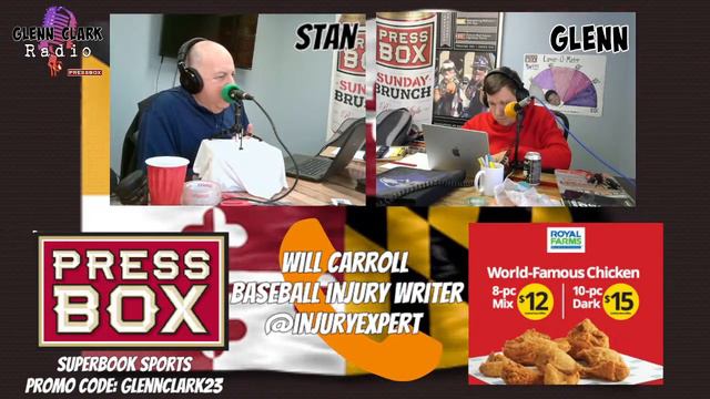 Glenn Clark Radio February 16, 2024 (Gary Williams, Will Carroll, Stan Charles) смотреть онлайн