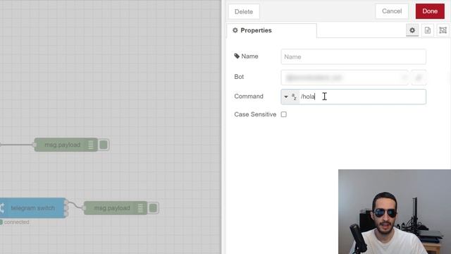 Node RED: nodo "Telegram Home Command" configuración y opciones (2021) - S02E48 #248 1/4 смотреть онлайн