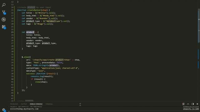 Shopify Node App Create Product User смотреть онлайн