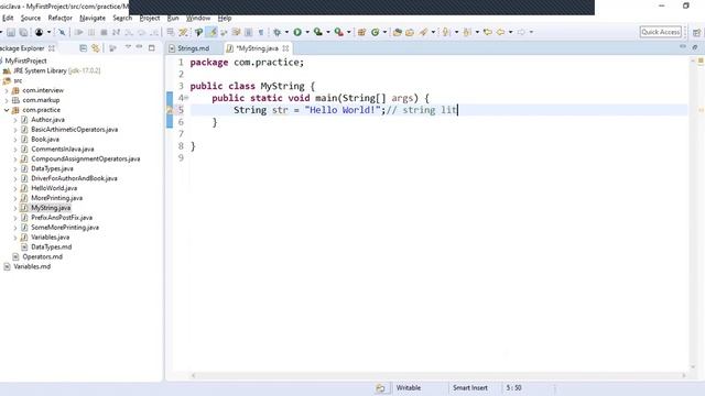 9. Strings In Java | Learn Java from beginning смотреть онлайн