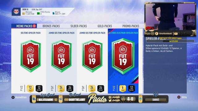 FIFA 19: SERGIO RAMOS zieht UCL LIVE DOUGLAS COSTA & SALAH in 1 PACK ! | FIFA 19 Pack Opening смотреть онлайн