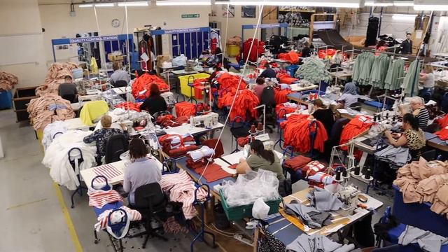 Inside A Real Fashion Factory: Behind The Scenes Of Clothing Manufacturers | Fashion Design