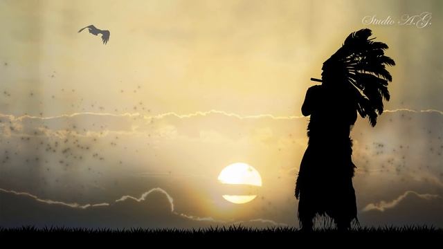 RELAXING MUSIC SPIRIT OF AMERICAN INDIANS. Native American Indian Music. Native Flute Music. смотреть онлайн