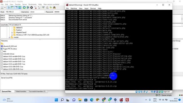 Install CMS(wordpress) pada Debian 9 смотреть онлайн