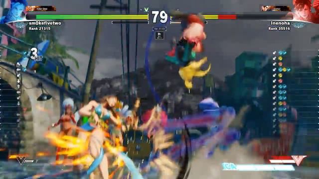 SFV [1.02] - sm0kefivetwo (Cammy) vs Inenoha (Chun-Li) - 2016/04/02 смотреть онлайн
