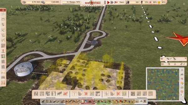 Workers & Resources: Soviet Republic | Совхоз | Начало новой республики #1