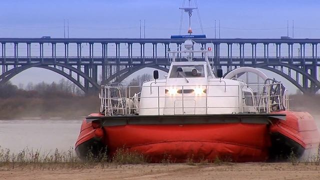 Морское амфибийное судно на воздушной подушке Марс-3000 смотреть онлайн