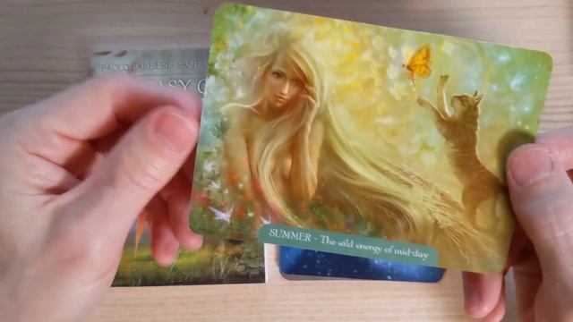 Fantasy Cats Oracle! Unboxing and first look смотреть онлайн