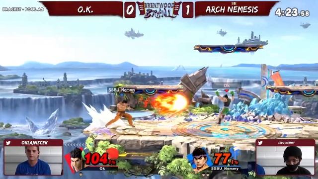 Brentwood Brawl Pools OK vs Arch Nemesis смотреть онлайн