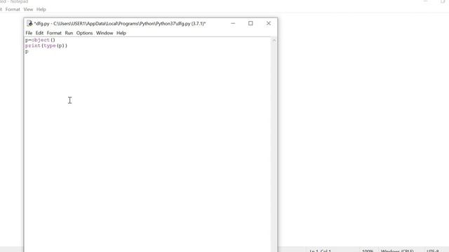 object( ) function Example in Python смотреть онлайн