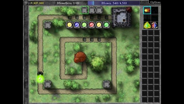 GemCraft Chapter 1 The Forgotten - The Fourth Epic BOSS (48 waves) смотреть онлайн