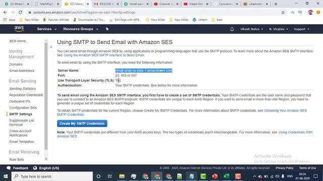 AWS Email Service - How To Send An Email Using Amazon Simple Email Service | Sending Limits Increas смотреть онлайн