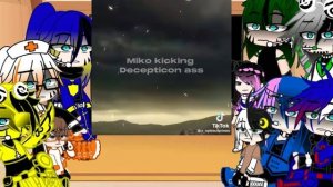 Transformers Prime react To the future and tiktoks gacha club my AU