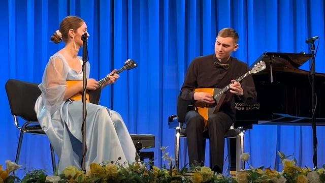 Е. Шабалин «Ах, ты, береза» дуэт балалаечников (балалайка) смотреть онлайн