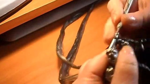 Вязание овального коврика из полиэтиленовых пакетов. Ряды 29-31 смотреть онлайн