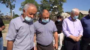 Открытие парка и детской площадки в с  Темираул