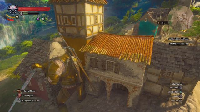 The Witcher 3: Wild Hunt , ps5, geralt steps on thumbelina смотреть онлайн