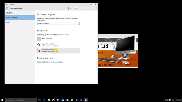 Change date format in Windows 10 to English UK смотреть онлайн