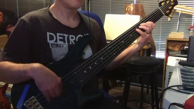 Dalis car - Mick Karn fretless bass cover смотреть онлайн
