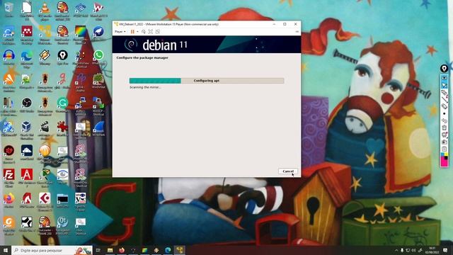 Debian 11: instalação em VM смотреть онлайн