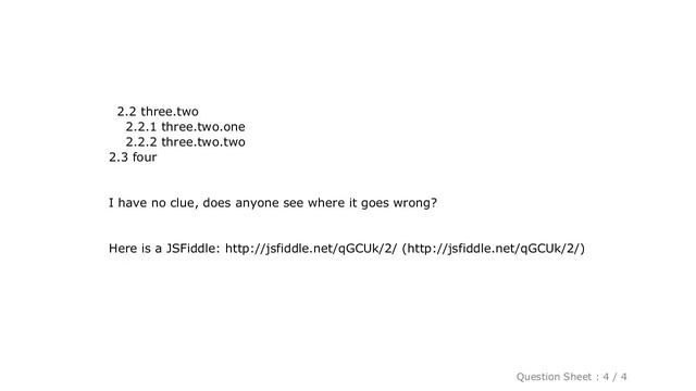 CSS : Html ordered list 1.1, 1.2 (Nested counters and scope) not working смотреть онлайн