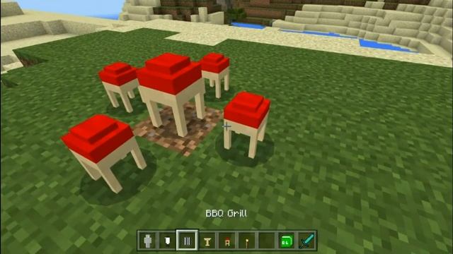 Minecraft Windows 10 Mod Review - Furniture!