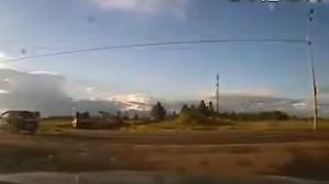 ДТП из за солнца ДТП! Авария! Видеорегистратор