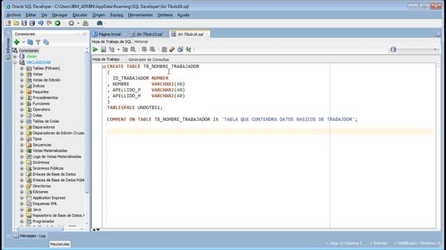 Creación de Tabla con Comentarios смотреть онлайн