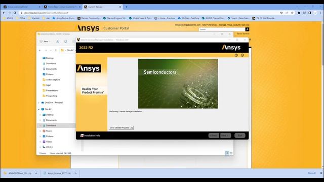 Ansys license manager installation - Demonstration смотреть онлайн